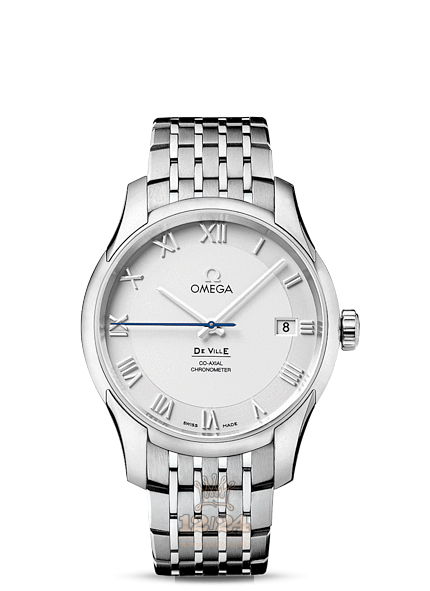 Omega De Ville Watch 431.10.41.21.02.001 41 mm Stainless steel Case Silver Dial