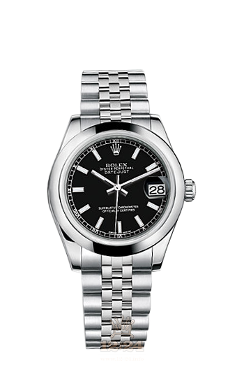 Rolex Datejust Watch 178240-0016 31 mm Stainless steel Case Black Dial