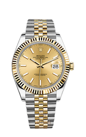 Rolex Datejust Watch 126333-0010 41 mm Steel / Yellow gold Case Golden Dial