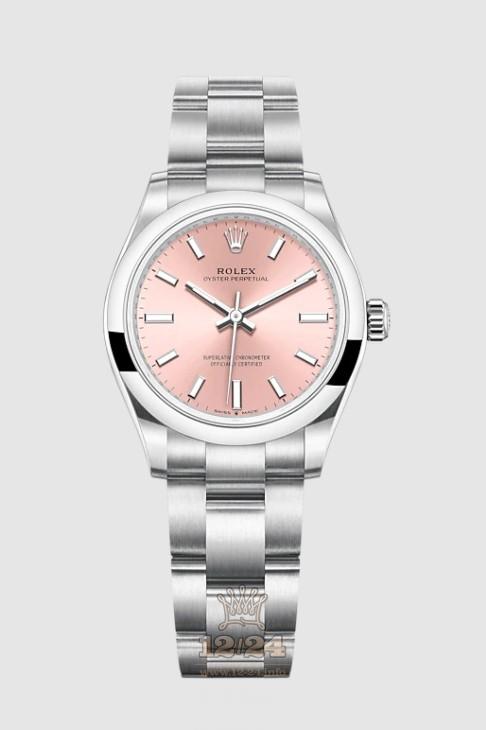 Rolex Oyster Perpetual Watch 277200-0004 31 mm Stainless steel Case Pink Dial