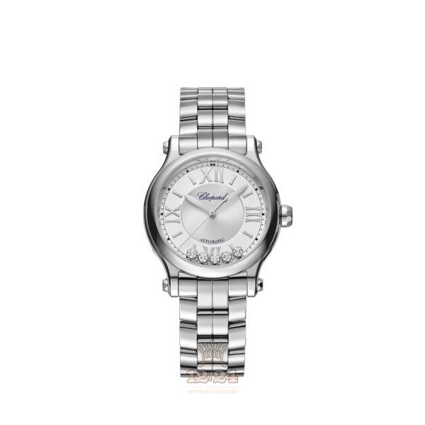 Chopard Happy Sport Watch 278608-3002 33 mm Stainless steel Case Silver Dial