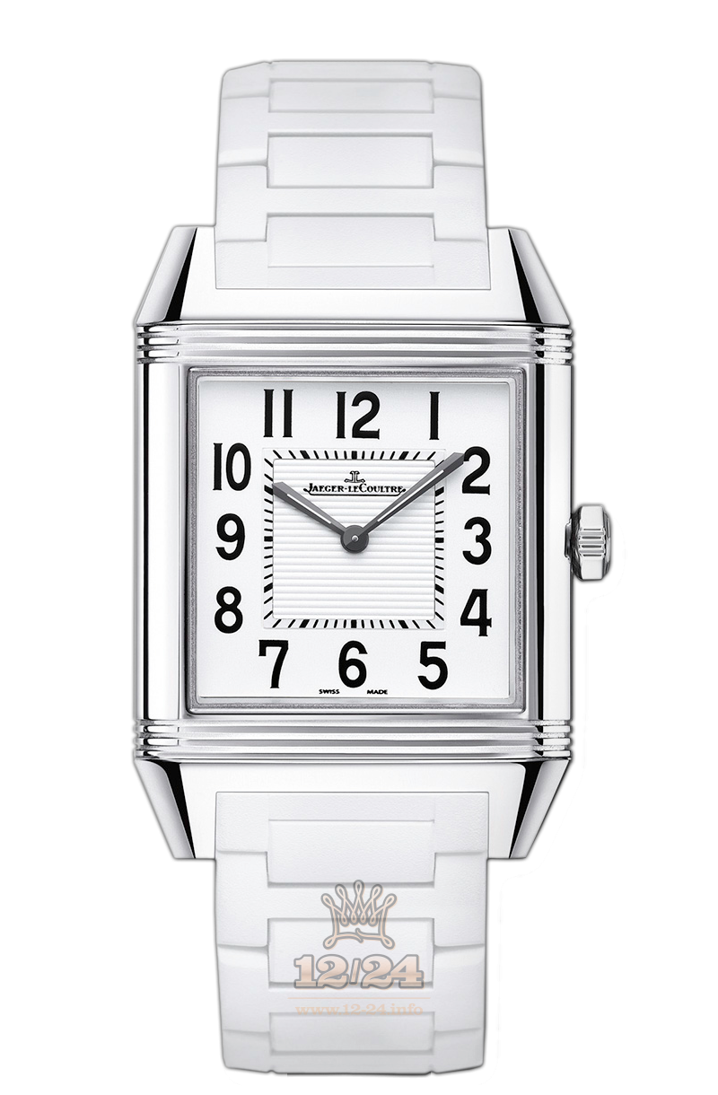 Jaeger-LeCoultre Reverso Watch 7068720 45 mm Stainless steel Case White Silver Dial