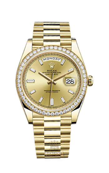 Rolex Day-Date Watch 228348rbr-0002 40 mm Yellow gold Case Golden Dial