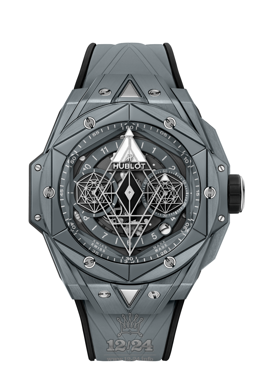 Hublot Big Bang Watch 418.FX.8007.RX.MXM21 45 mm Ceramics Case Gray Dial