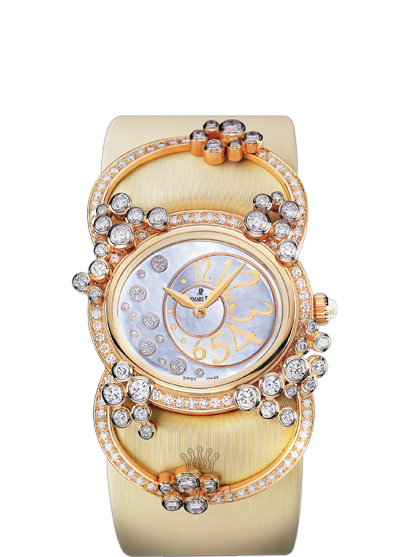Audemars Piguet Millenary Watch 77227OR.ZZ.A012SU.01 28 mm Pink gold Case White Blue Dial
