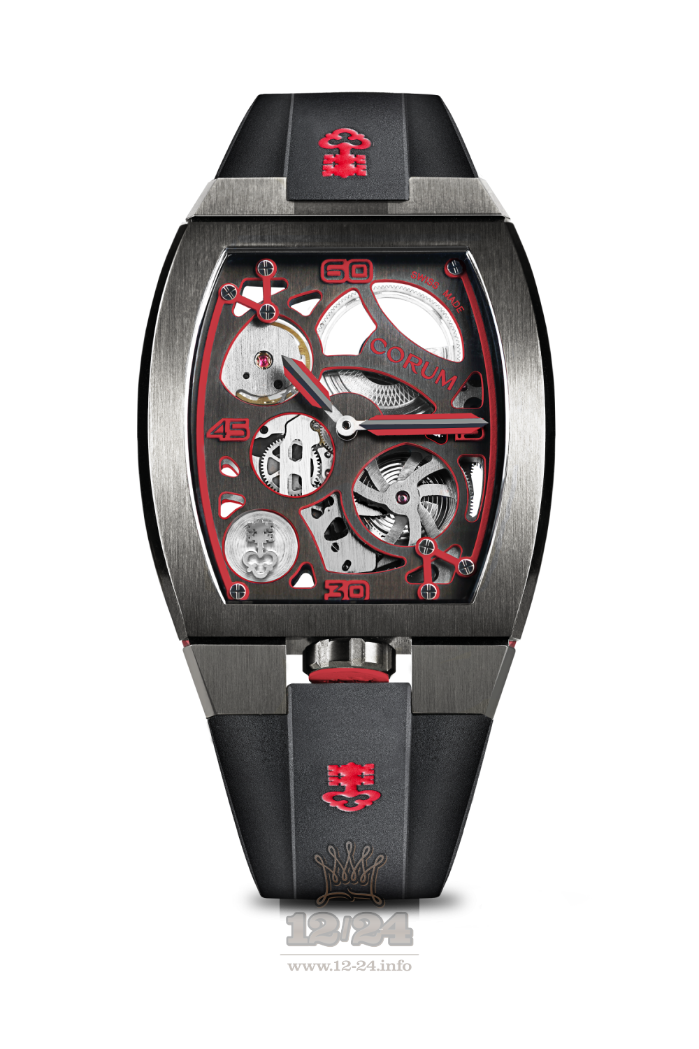 Corum Heritage Watch Z410/03860 40 mm Titanium DLC coating Case