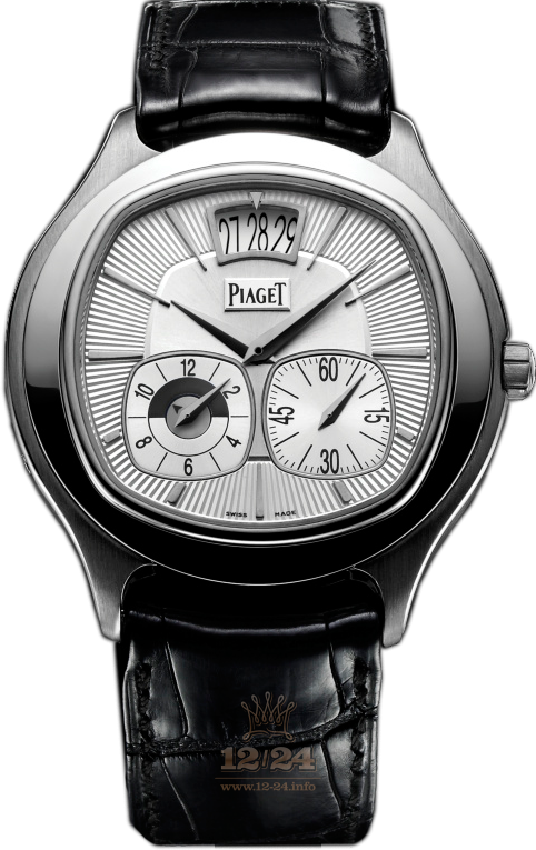 Piaget Black Tie Watch G0A32016 42 mm White gold Case Silver Dial