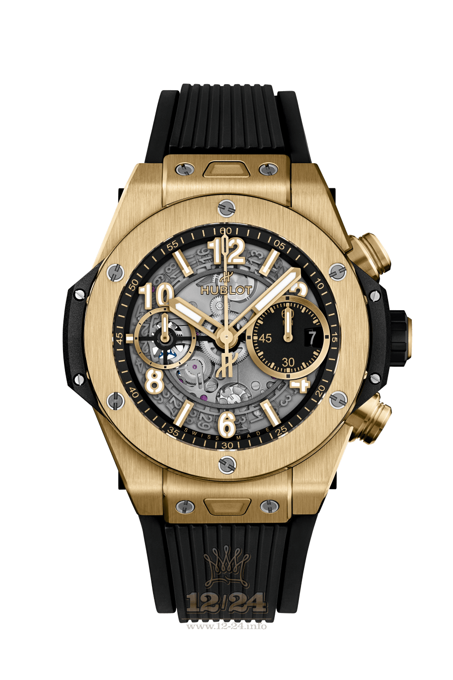Hublot Big Bang Watch 441.VX.1131.RX 42 mm Yellow gold Case Gray Dial