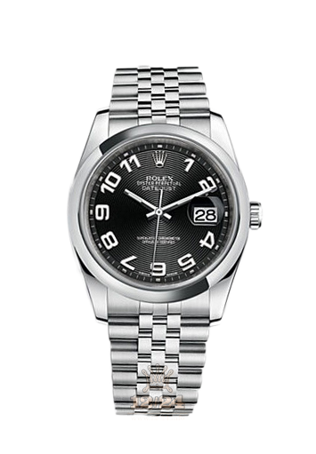 Rolex Datejust Watch 116200-0093 36 mm Stainless steel Case Black Dial