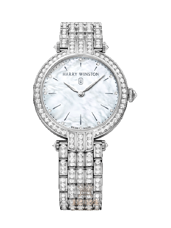 Harry Winston The Premier Collection Watch PRNQHM31WW004 31 mm White gold Case White Dial