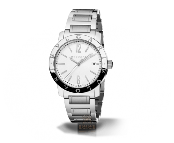 Bvlgari Bvlgari Bvlgari Watch 102110 BB39WSSD 39 mm Stainless steel Case Silver Dial