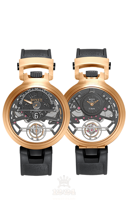 Bovet Bovet By Pininfarina Watch TPIN003 46 mm Stainless steel Titanium Case Black Gray Dial