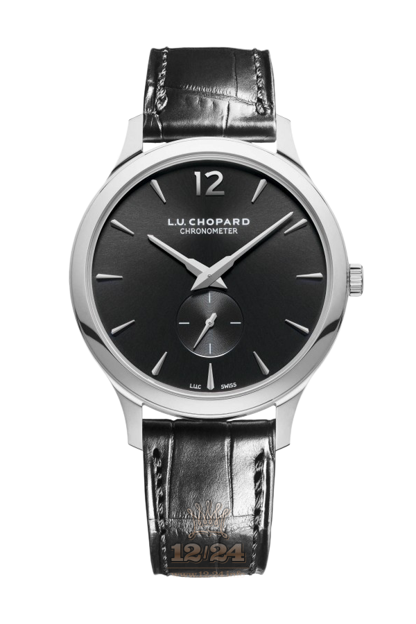 Chopard L.U.C Watch 161948-1001 40 mm White gold Case Black Dial