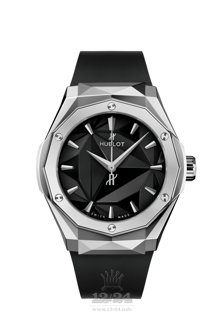 Hublot Classic Fusion Watch 550.NS.1800.RX.ORL19 40 mm Titanium Case Black Dial