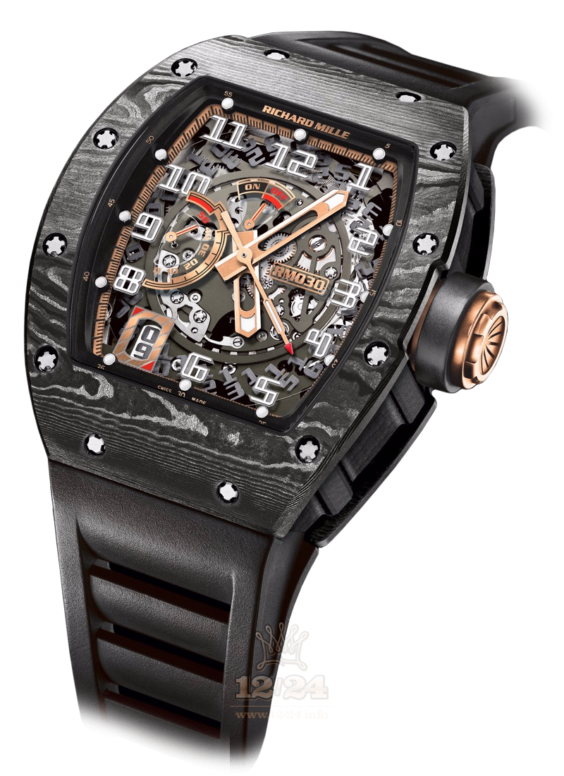 Richard Mille Men's Collection Watch RM 030 NTPT 50 mm