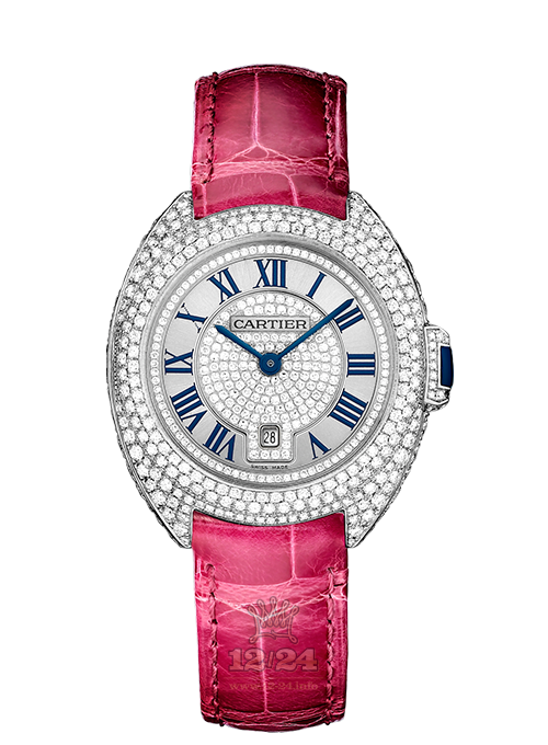 Cartier Cle de Cartier Watch WJCL0017 31 mm White gold Case Silver Dial
