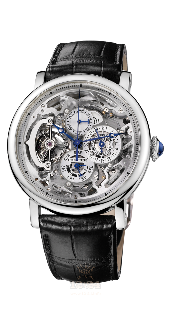 Cartier Rotonde de Cartier Watch W1580017 44 mm Platinum Case