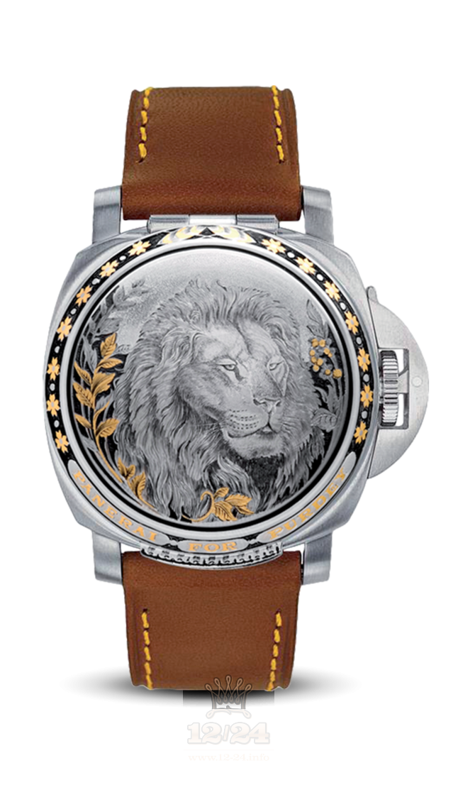 Panerai 2007 Watch PAM00831 44 mm Stainless steel Case Black Gray Dial