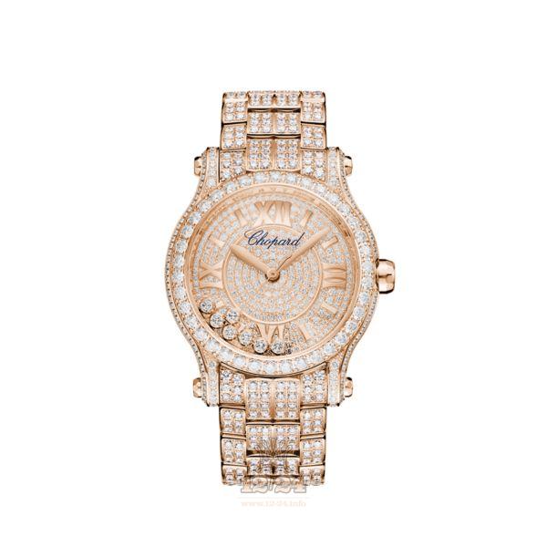 Chopard Happy Sport Watch 274891-5002 36 mm Pink gold Case