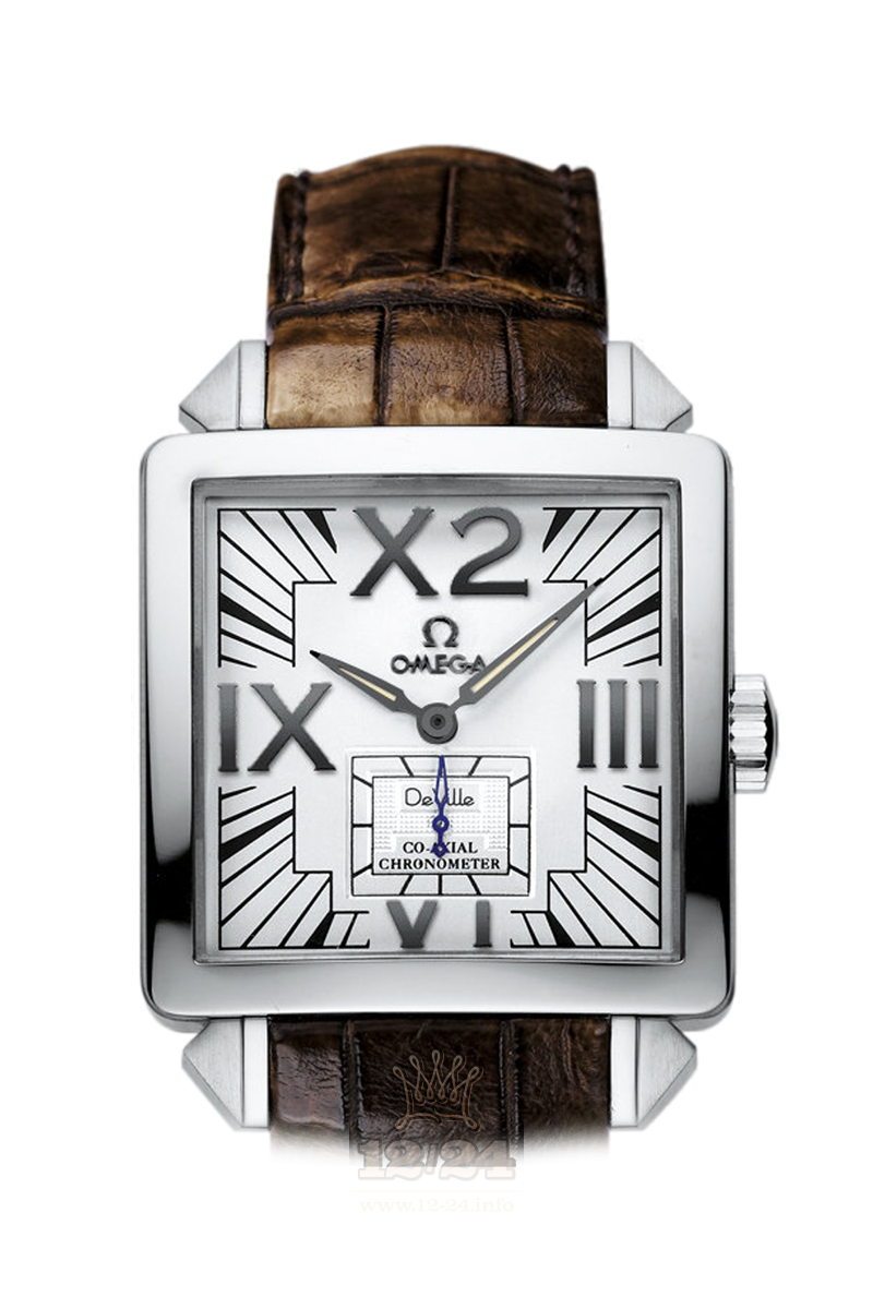 Omega De Ville Watch 7710.30.39.2202 35 mm White gold Case White Dial
