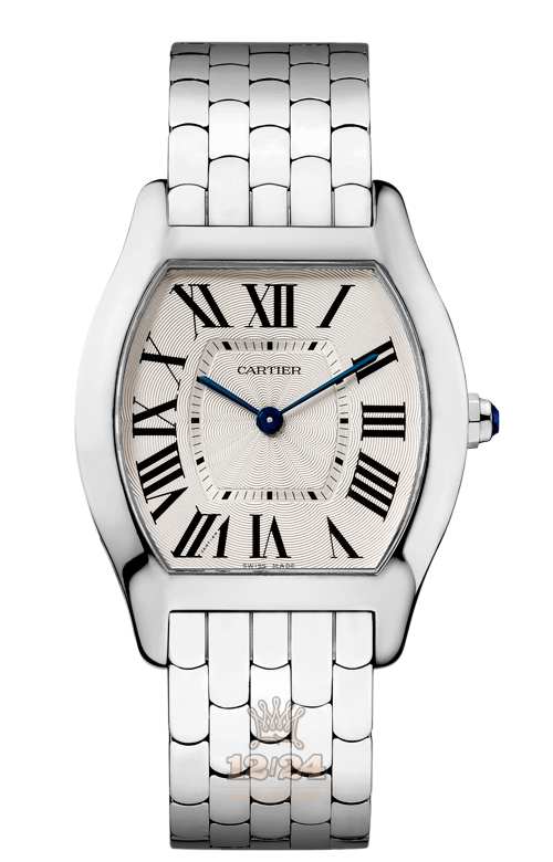 Cartier Tortue Watch W1556367 39 mm White gold Case Silver Dial