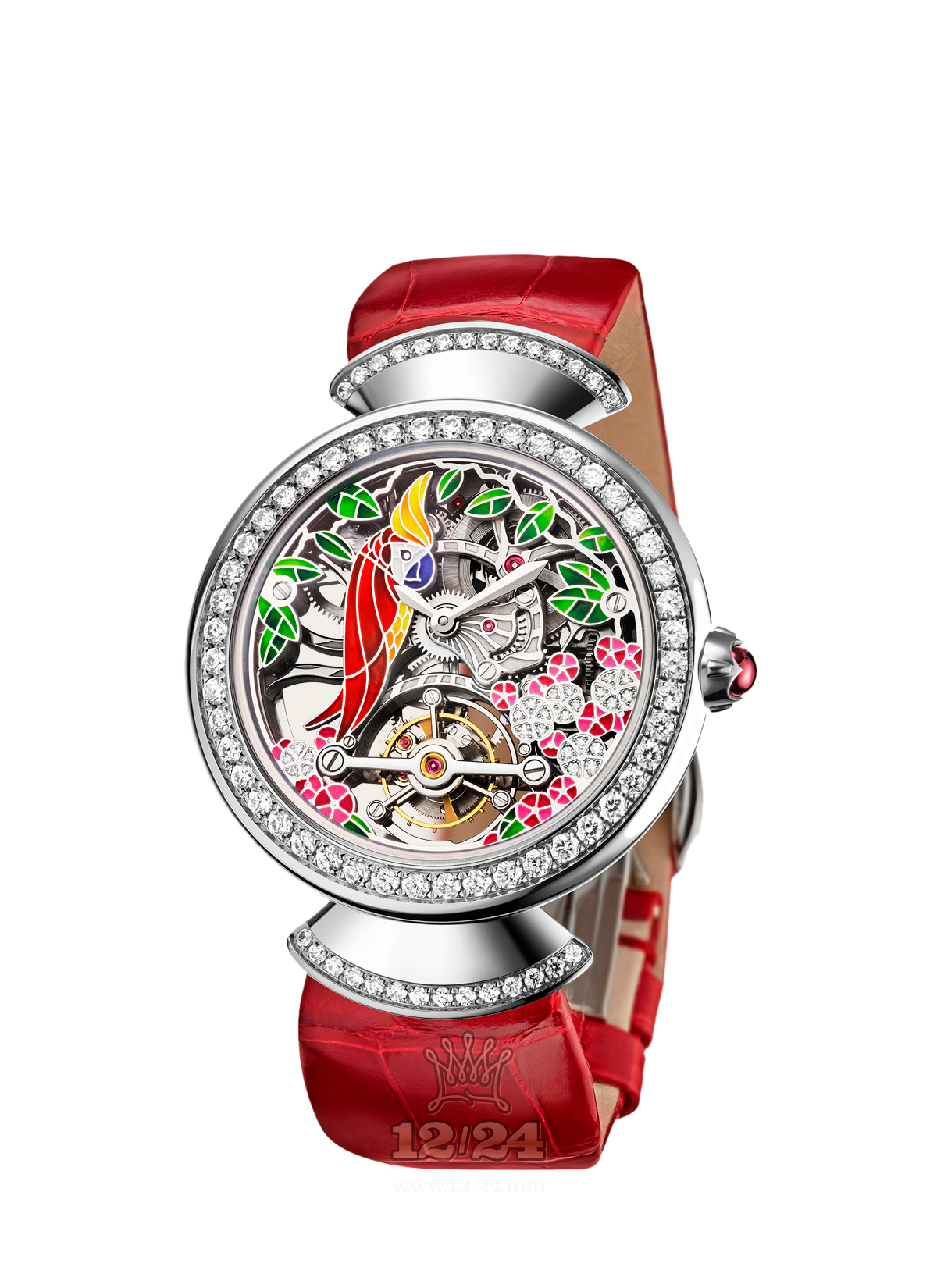 Bvlgari Divas Dream Watch 102517 DVW37PGDLTBSK 37 mm White gold Case Painted Dial