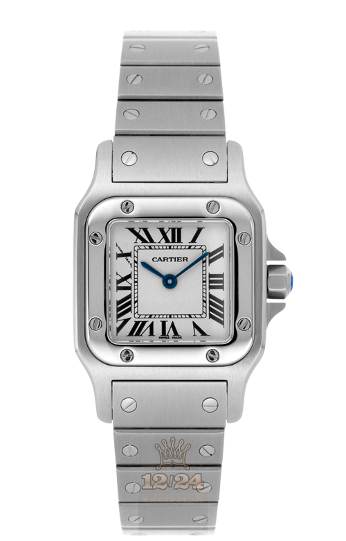 Cartier Santos de Cartier Watch W20056D6 35 mm Stainless steel Case Silver Dial