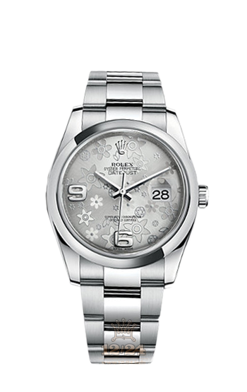 Rolex Datejust Watch 116200-0071 36 mm Stainless steel Case Silver Dial