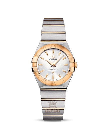 Omega Constellation Watch 123.20.27.60.02.002 27 mm Steel / Yellow gold Case Silver Dial