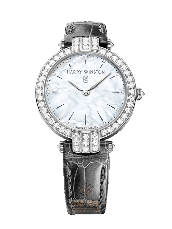 Harry Winston The Premier Collection Watch PRNQHM36WW016 36 mm White gold Case White Dial
