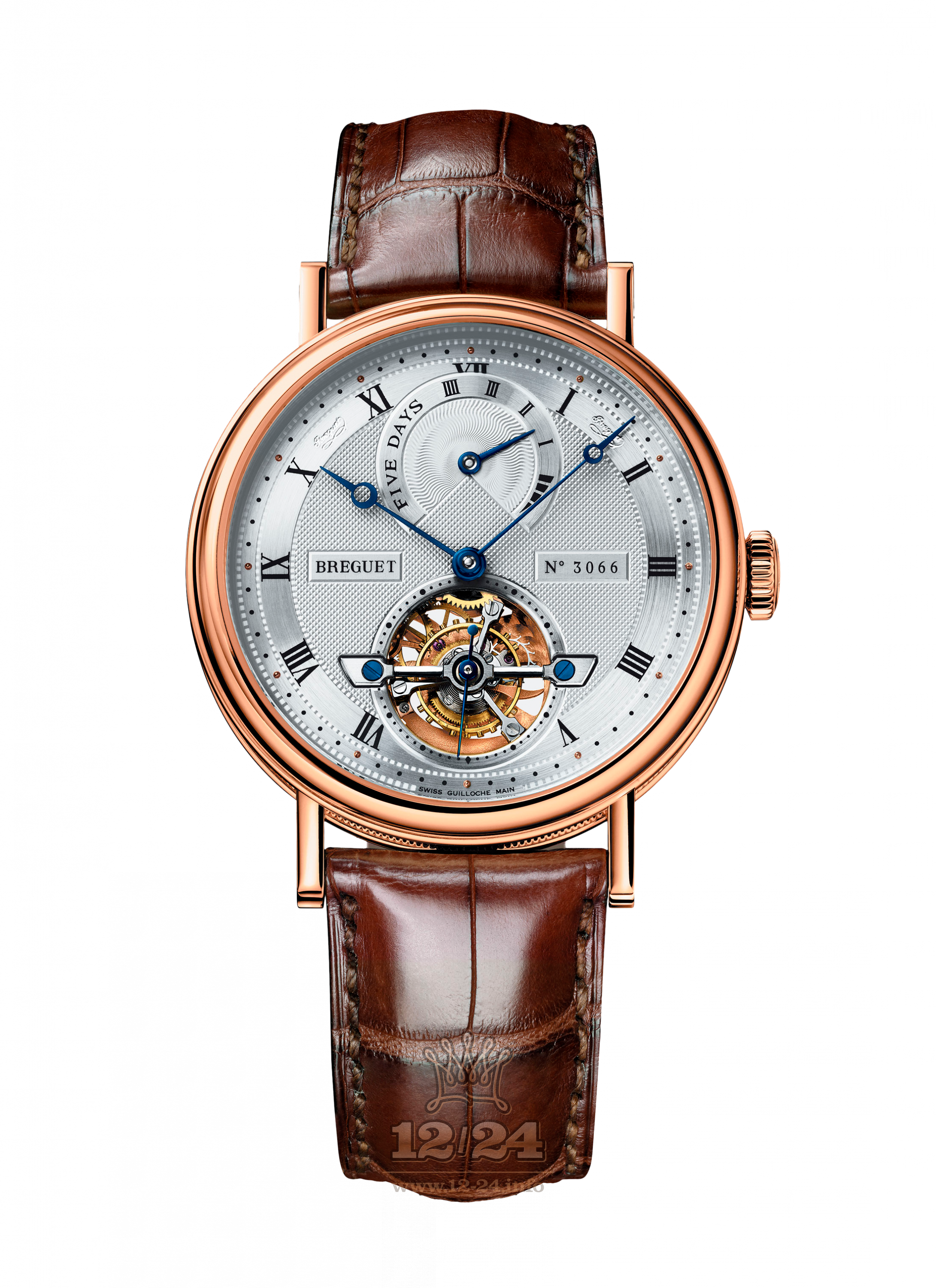 Breguet Classique Complications Watch 5317BR/12/9V6 39 mm Pink gold Case Silver Dial