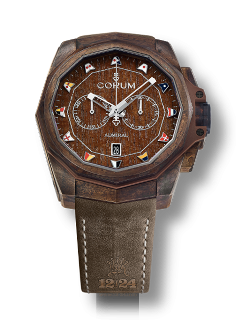Corum Admiral Watch A116/03210 45 mm Bronze Case Brown (chocolate) Dial