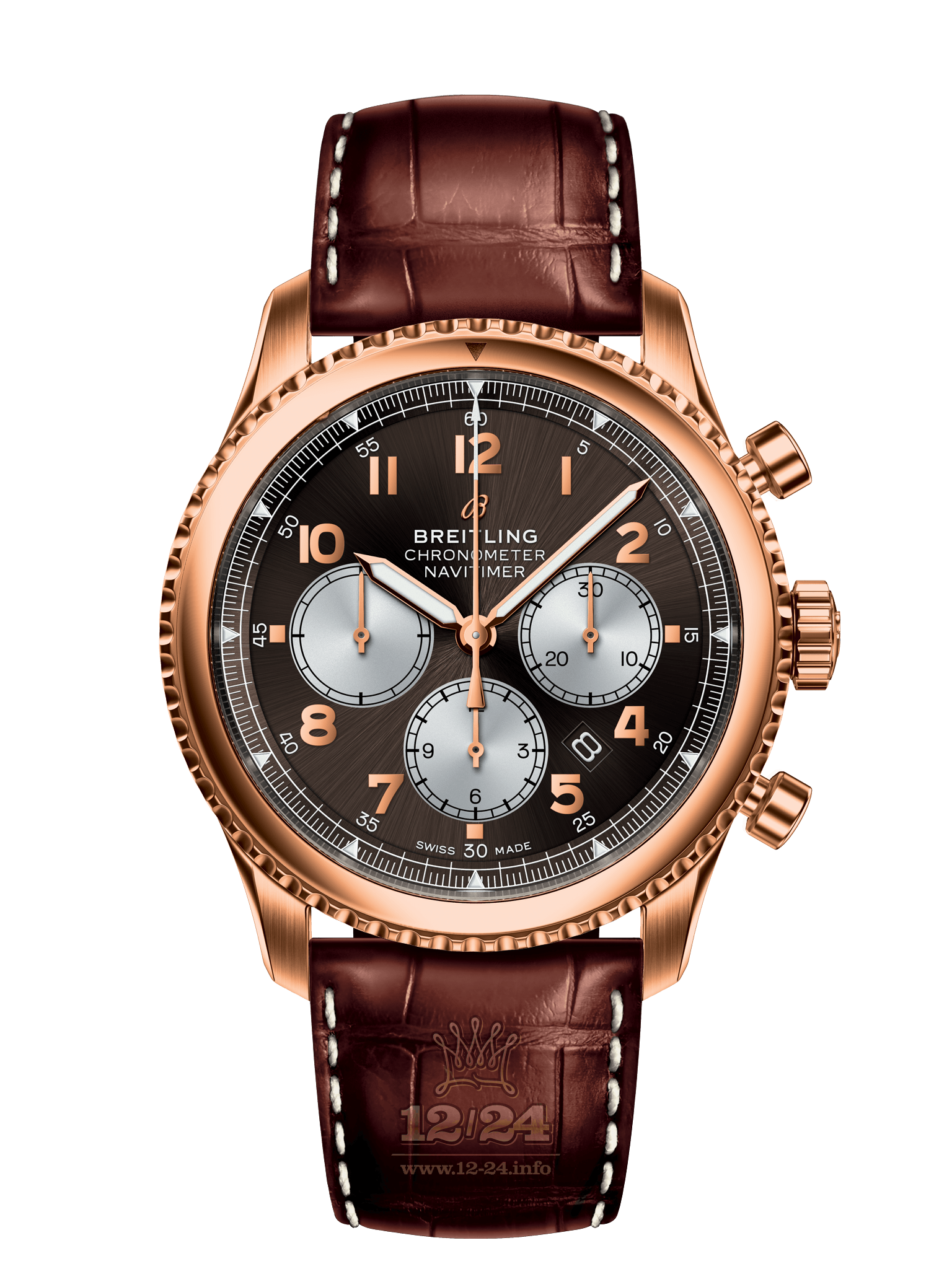Breitling Navitimer Watch RB0117131Q1P1 43 mm Red gold Case