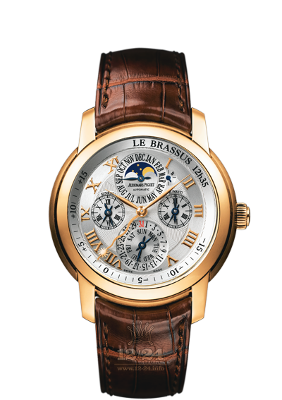 Audemars Piguet Jules Audemars Watch 26003OR.OO.D088CR.01 43 mm Pink gold Case Silver Dial