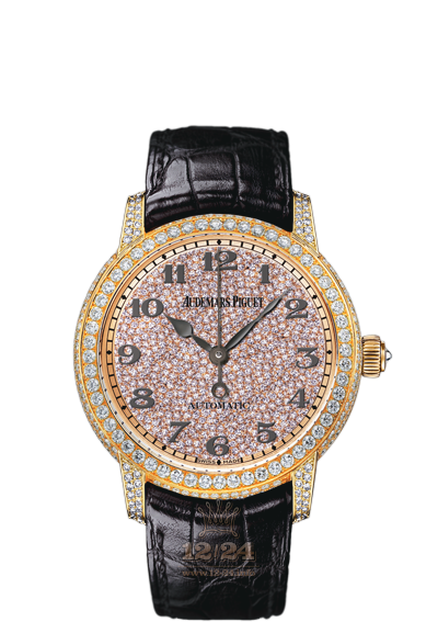 Audemars Piguet Jules Audemars Watch 15159OR.ZZ.D002CR.01 43 mm Pink gold Case Silver Pink Dial