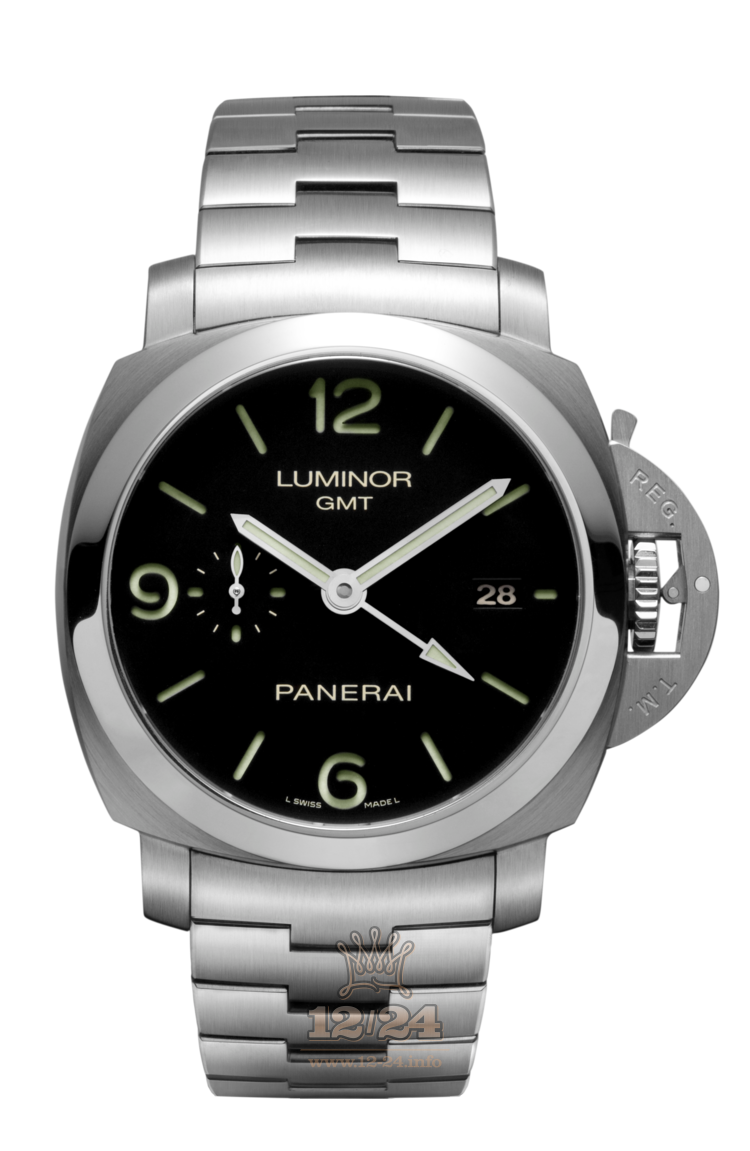 Panerai Luminor 1950 Watch PAM00329 44 mm Stainless steel Case Black Dial