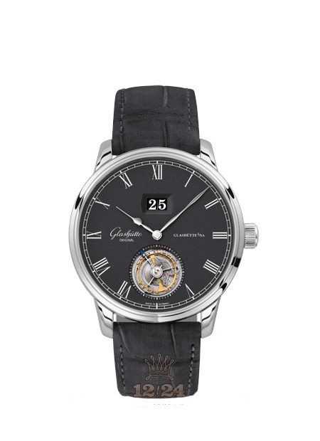 Glashutte Senator Watch 1-94-03-04-04-02 42 mm White gold Case Gray Dial