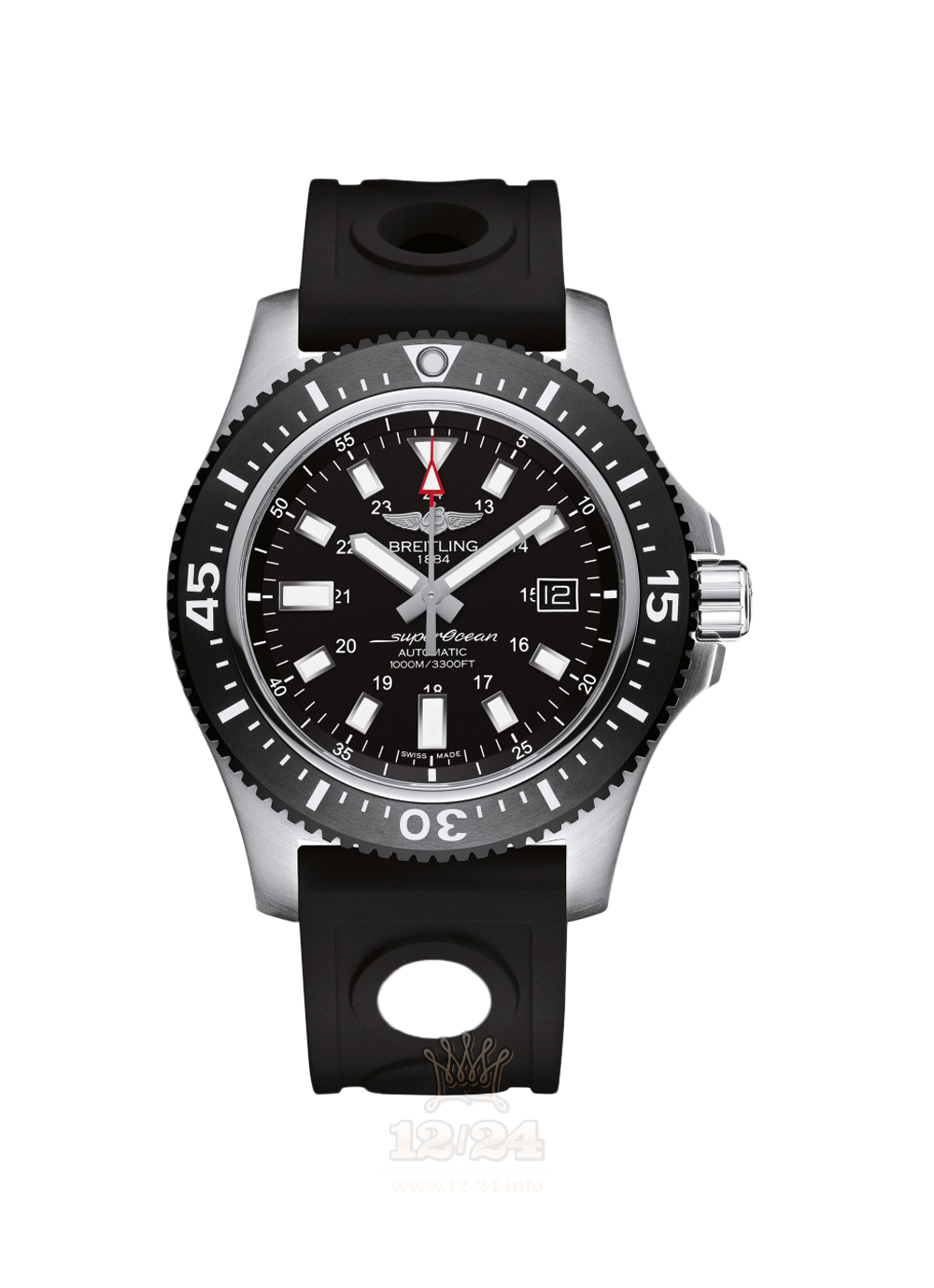 Breitling Superocean Watch Y1739310|BF45|227S|A20SS.1 44 mm Stainless steel Case Black Dial