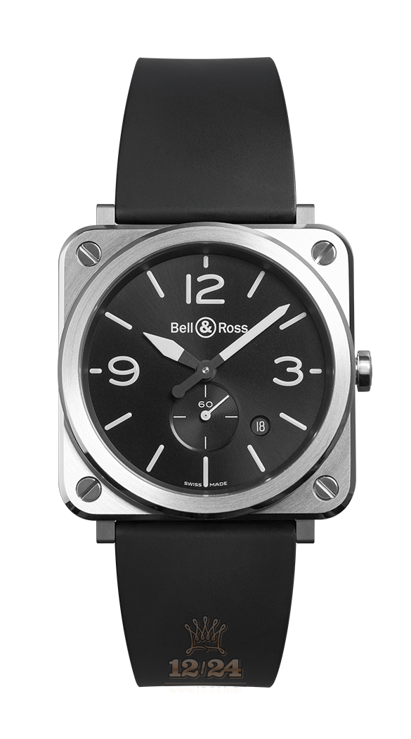 Bell & Ross Instruments Watch BRS-BLC-ST 39 mm Stainless steel Case Black Dial