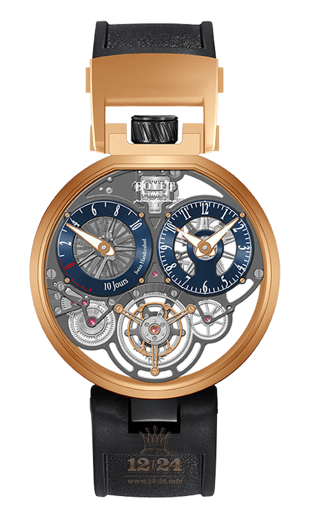 Bovet Bovet By Pininfarina Watch TPINS004 44 mm Pink gold Case Dark blue Dial