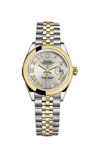 Rolex Datejust Watch 279163-0005 28 mm Steel / Yellow gold Case Silver Dial