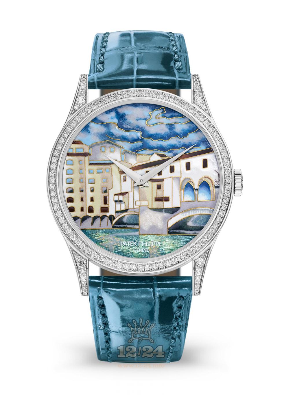 Patek Philippe Rare Handcrafts Watch 5077/100G-031 White gold Case