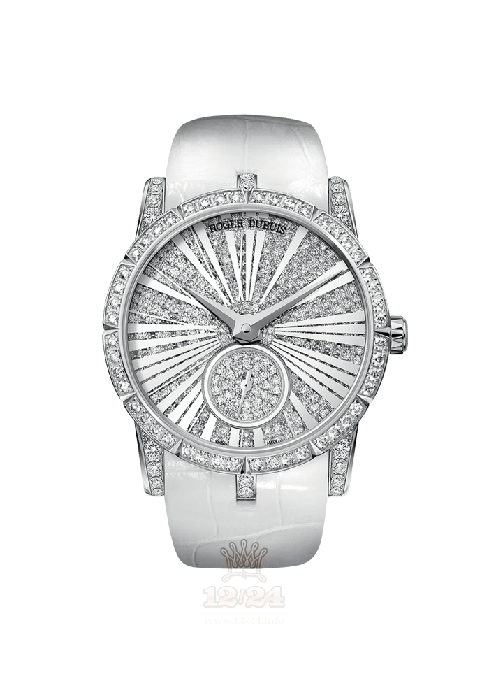 Roger Dubuis Excalibur Watch RDDBEX0358 36 mm White gold Case Silver Dial
