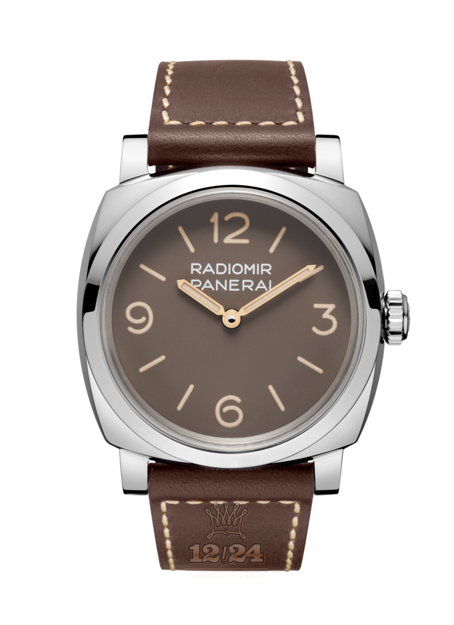 Panerai 2016 Watch PAM00662 47 mm Stainless steel Case Black Dial
