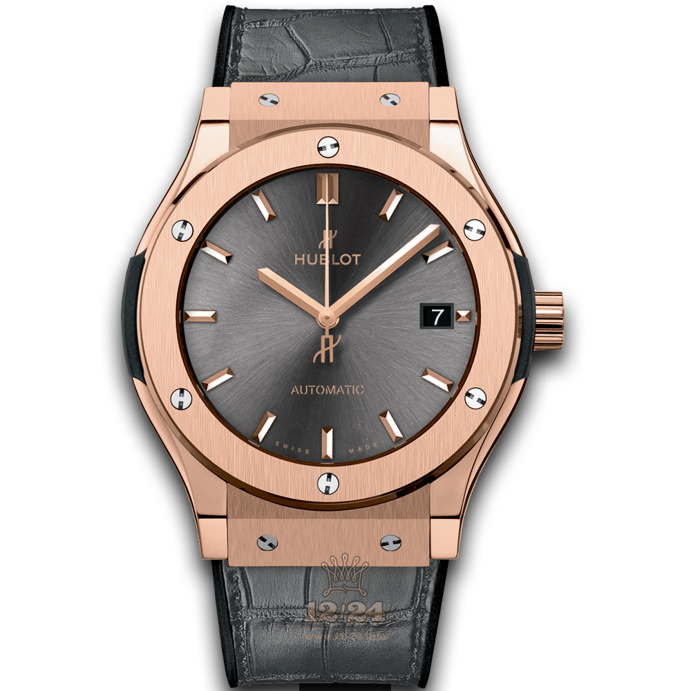 Hublot Classic Fusion Watch 511.OX.7081.LR 45 mm Red gold Case Gray Dial