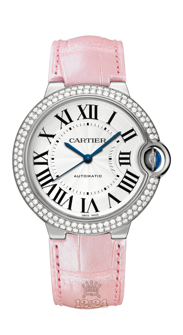 Cartier Ballon Bleu de Cartier Watch WJBB0011 36 mm White gold Case Silver Dial