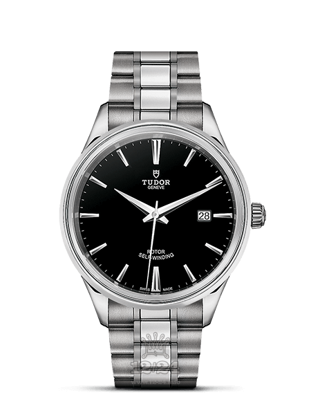 Tudor Style Watch M12700-0002 41 mm Stainless steel Case Black Dial