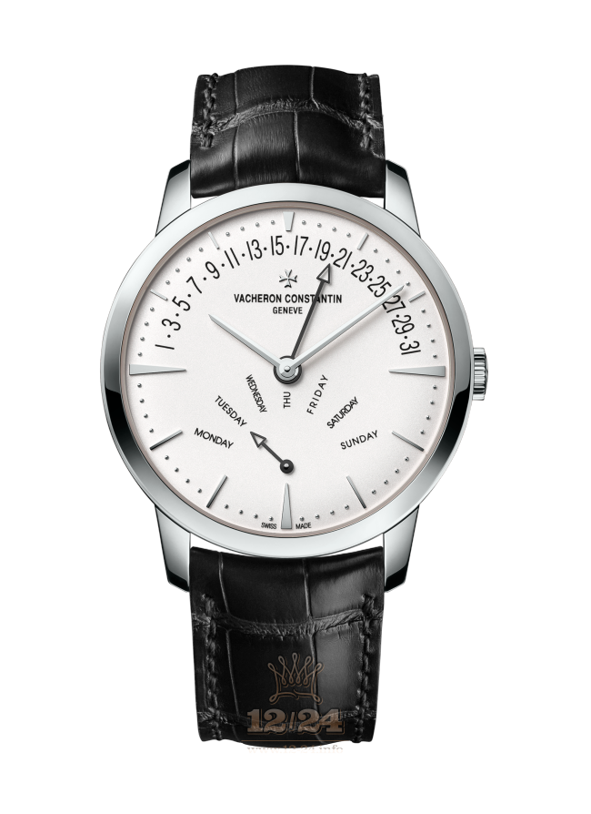 Vacheron Constantin Patrimony Watch 4000U/000G-B112 42 mm White gold Case White Dial
