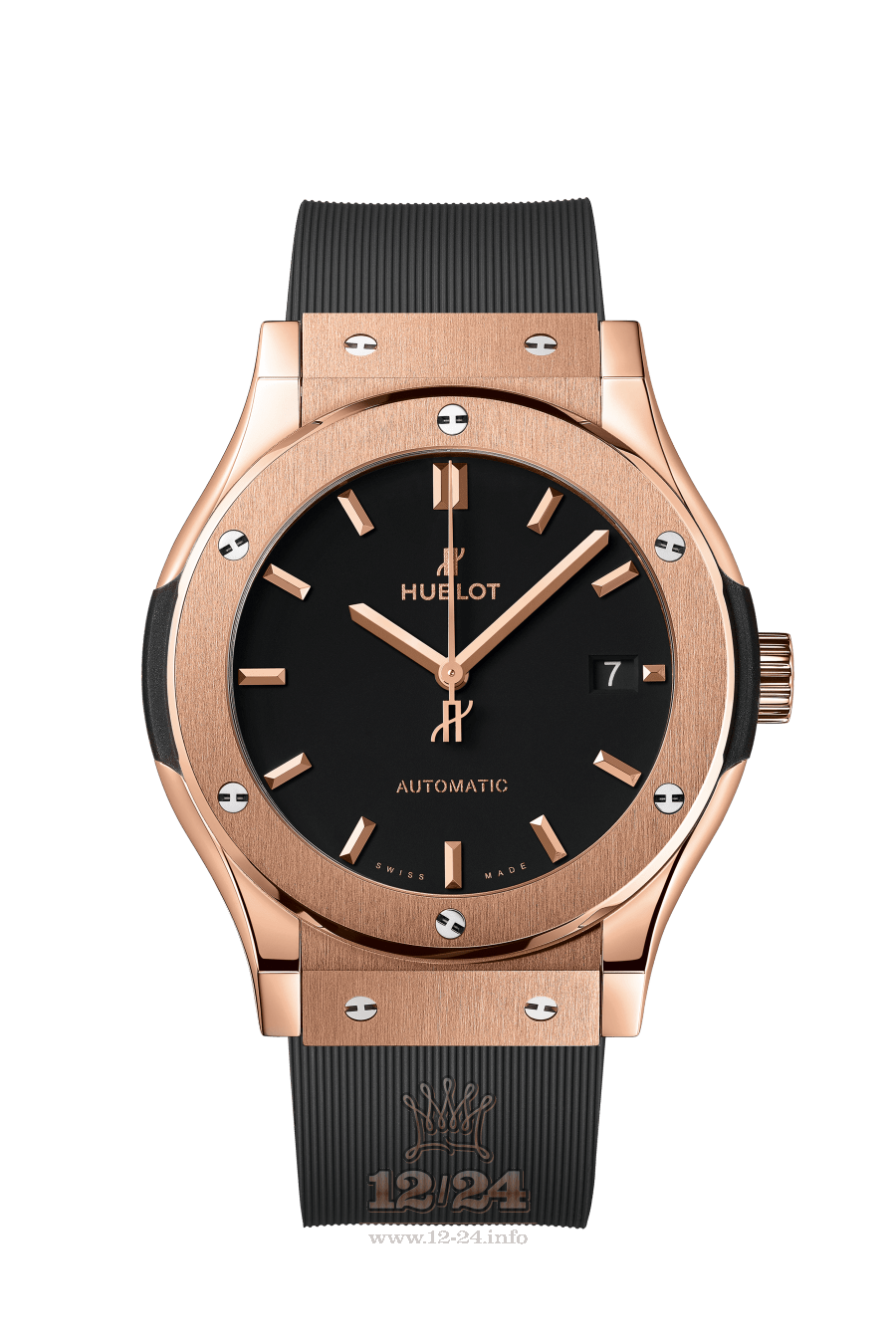 Hublot Classic Fusion Watch 542.OX.1181.RX 42 mm Pink gold Case Black Dial