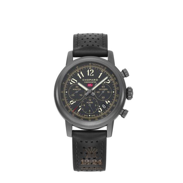 Chopard Mille Miglia Watch 168589-3028 42 mm Stainless steel DLC coating Case Black Dial